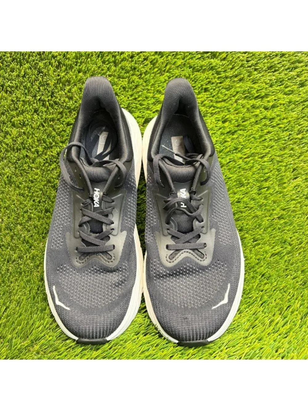 Hoka One One Arahi 7 Womens Size 10D Black White Athletic Running Shoes Sneaker_5